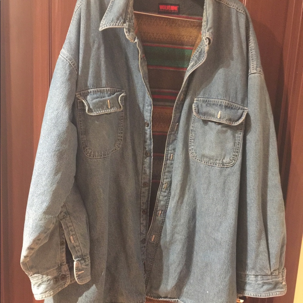 Wolverine Boots Gear Denim Jacket Men
